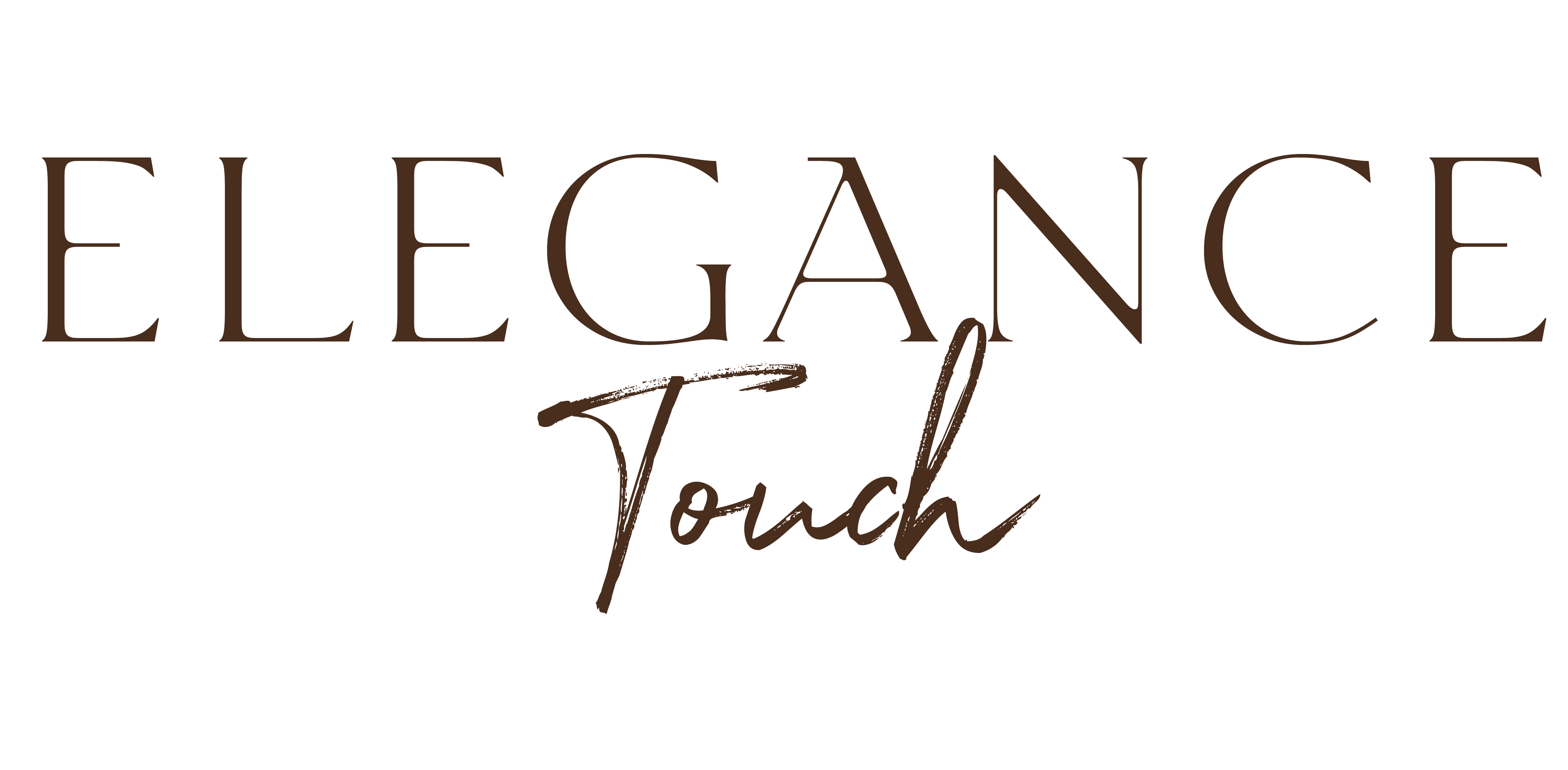 Elegance Touch logo (brown)